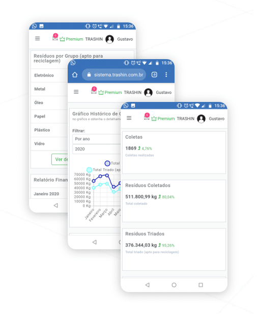 Trashin-rastreabilidade-aplicativo-sistema-online